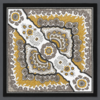 Carter Mustard Paisley Scarf