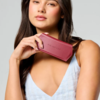 Fox & Leo Slimline Glasses Case - Burgundy