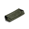 Fox & Leo Slimline Glasses Case - Ostrich Print Olive