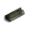 Fox & Leo Slimline Glasses Case - Ostrich Print Olive