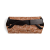 Fox & Leo Slimline Glasses Case - Vegan Print Tan