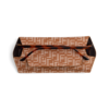 Fox & Leo Slimline Glasses Case - Vegan Print Tan