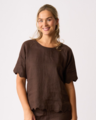 Foil Scalloped Top