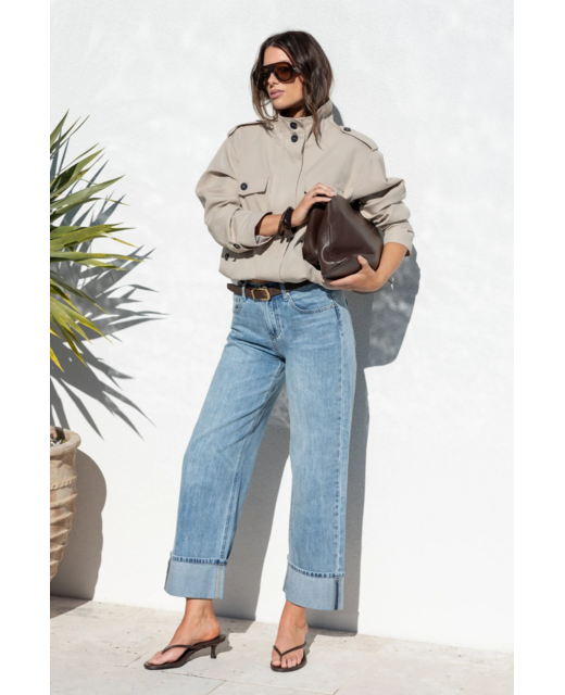 Among The Brave Emerge Turn Up Jeans