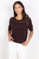 Ivy & Jack Dapple Knit Lace Tee