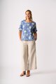 Preen Ruffles Scoop Hem Top
