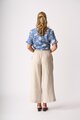 Preen Ruffles Scoop Hem Top