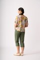 Preen Ruffles Scoop Hem Top