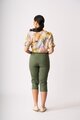 Preen Ruffles Scoop Hem Top