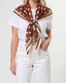 Stella + Gemma Choc Dots Triangle Scarf