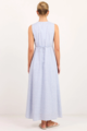Among the Brave Cardinal Gingham Maxi Dress