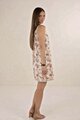 Humidity Boh/Rose S/L Shift Dress