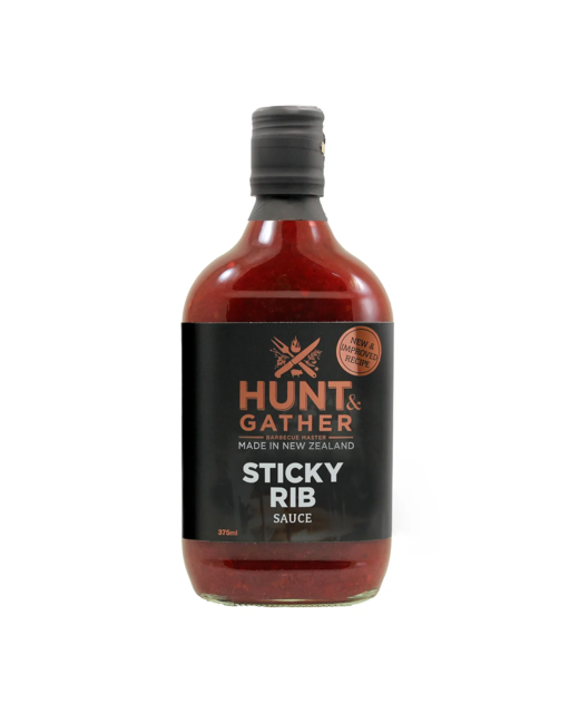 Hunt & Gather Sticky Rib BBQ Sauce 375ml