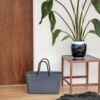 Hinza Large Bag - Pigeon Blue (Green Plastic)