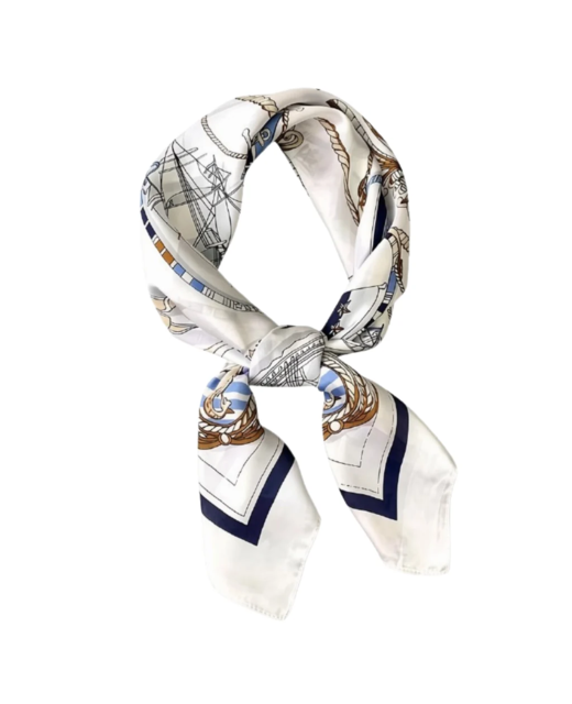 Carter Blue Nautical Scarf