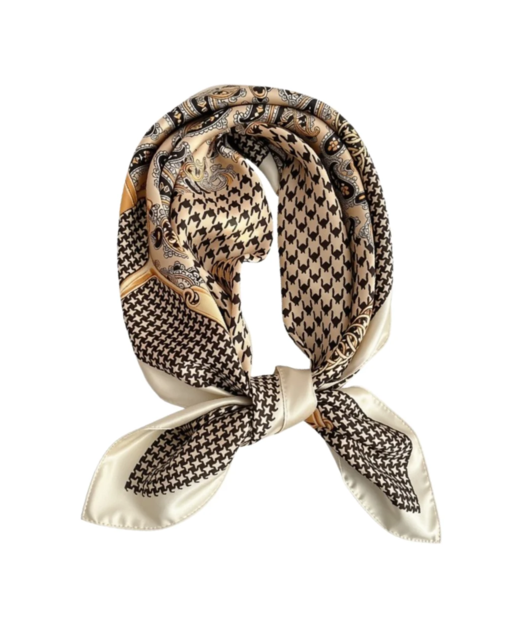 Carter Golden Squares Scarf