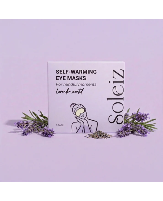 Ha Naturally Soleiz Lavender Self-Warming Eye Mask