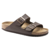 Birkenstock Arizona Birko Flor Narrow Sandal - Dark Brown