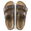 Birkenstock Arizona Birko Flor Narrow Sandal - Dark Brown