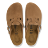 Birkenstock Boston Suede Regular Clog - Dark Tea