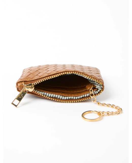 Stella + Gemma Caramello Logo Coin Purse