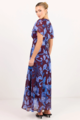 Among The Brave Chariot Flutter Sleeve Maxi Dress