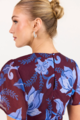 Among The Brave Chariot Flutter Sleeve Maxi Dress