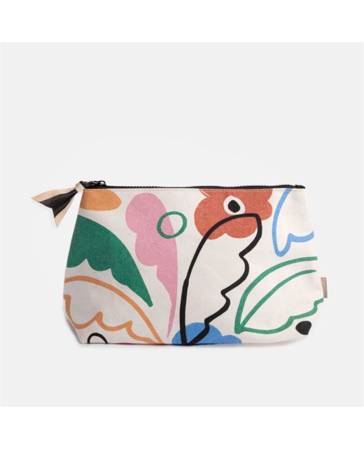 Livewires Abstract Botanical Beauty Bag