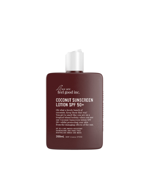 Feel Good Inc Cocount Sunscreen SPF50+ 200ml