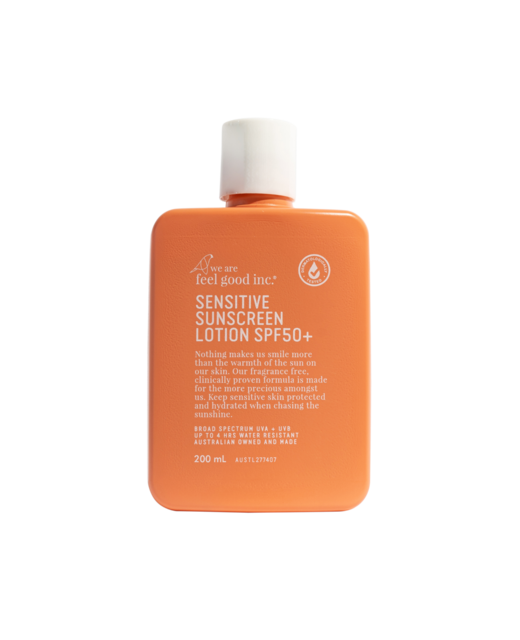 Feel Good Inc Sensitive Sunscreen SPF50+ 200ml