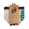 Livewires Tarawera Fern Light Blue/Dark Grey Small Eco Plant Cosy