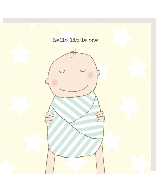 Livewires Hello Unisex Baby Card