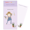 Rosie Made A Thing Blooming Lovely Magnetic list Pad