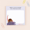 Rosie Made A Thing Lavender Sticky Jot Pad