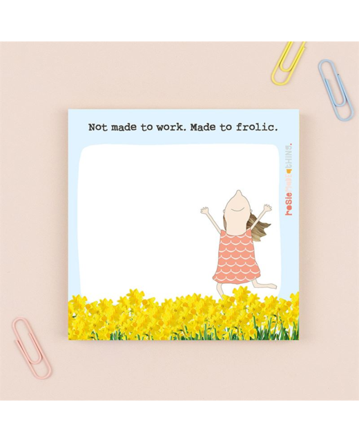 Rosie Made A Thing Frolic Sticky Jot Pad