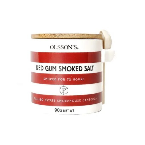 Redgum Smoked Salt Stoneware Jar
