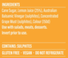 Sticky Balsamic Lemon