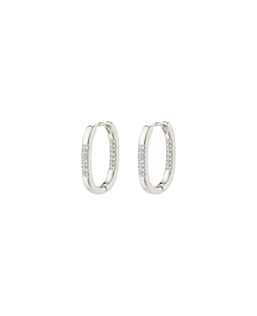 Pilgrim Star Recycled Hoop Earrings