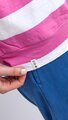 Elm Mazie Block Stripe Sweat