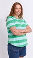 Elm Spritz Stripe S/S Tee