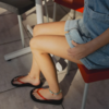 Sandos Cherry Bomb Jelly Wide Jandal