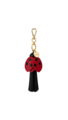 Karen Walker Ladybug Tassel Charm