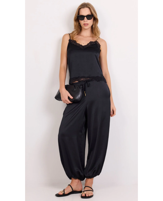 Stories Be Told Fluidity Satin Balloon Pants