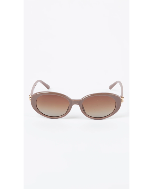 Stella + Gemma Indy Walnut Sunglasses