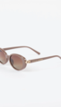 Stella + Gemma Indy Walnut Sunglasses