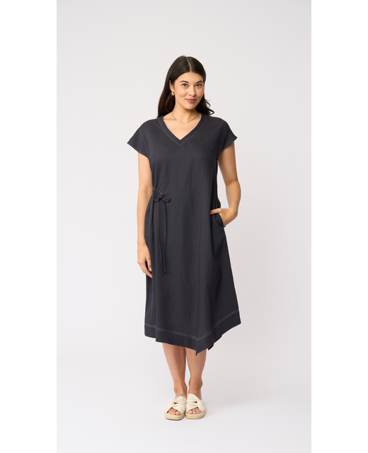 Foil Point Of View Dress