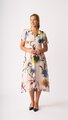 Foil Empire Returns Dress