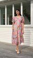 Foil Empire Returns Dress