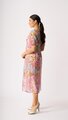 Foil Empire Returns Dress