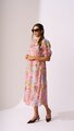 Foil Empire Returns Dress